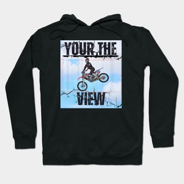 POV of d fan Hoodie by TeeProDesigns